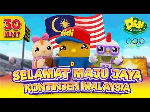 Jaguh Olimpik Malaysia I Didi & Friends I 30 Minit I Lagu Kanak-Kanak