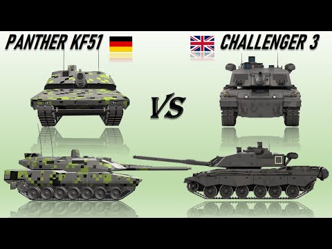 Panther KF51 vs Challenger 3 (Battle of Next Generation Tanks)