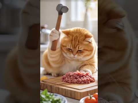 Fatty Chef #aigc #cat #funny #chubbycat #cute