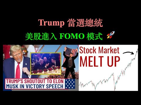 Trump 當選總統｜美股進入 FOMO 模式 (9-Nov-2024)【CC中文字幕】