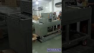 Powervac High Speed Tray Sealing Machine  ATS-500 #packaging #shorts