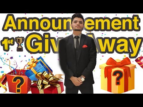 My First Ever 🎉 Give Away 🎁 Announcement 🎉[Urdu/Hindi]-[English Subtitle] In 2022||Digital Khushnood