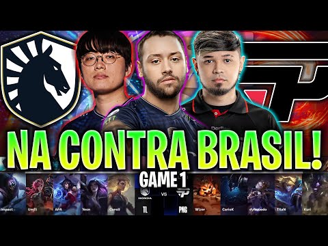 NORTE AMÉRICA SE ENFRENTA A BRASIL EN EL MUNDIAL! | TL vs PNG Game 1 SWISS STAGE WORLDS 2024 LVP