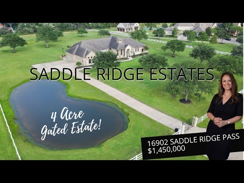 16902 Saddle Ridge Pass | Saddle Ridge Estates | Luxury Cypress Texas Real Estate