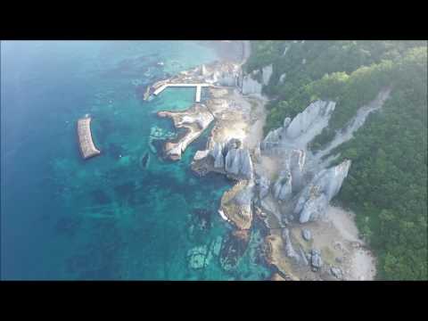 青森県むつ市の景勝地、仏ヶ浦