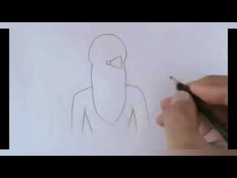 Beautiful and easy girl drawing video step by step