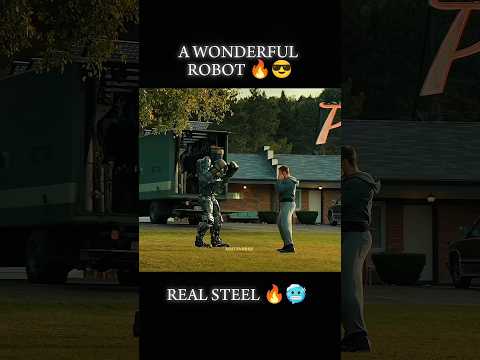 A robot which is found in garbage and became champion 🏆😎🔥#short #realsteel