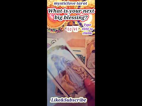 🦋🎊What Is Your Next Big Blessing?🤩💫#englishtarot#shorts#yournextbigblessing