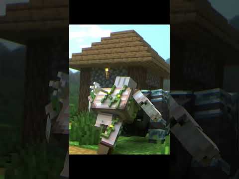 GOLUM SAFE VILLAGER PART1 #shortsfeed #viralshort #minecraftanimination #minecraftshorts #gamerfleet