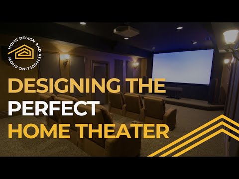 The Secrets to Designing a Perfect Home Theater 🎥🤩