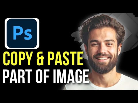 How To Copy and Paste Part Of Image In Photoshop (Easy)