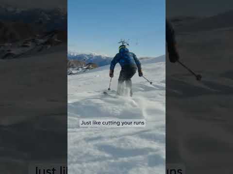 How to Ski with Style! | #shorts