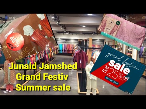 Junaid Jamshed Grand Festiv Sale - Junaid Jamshed sale - J. sale