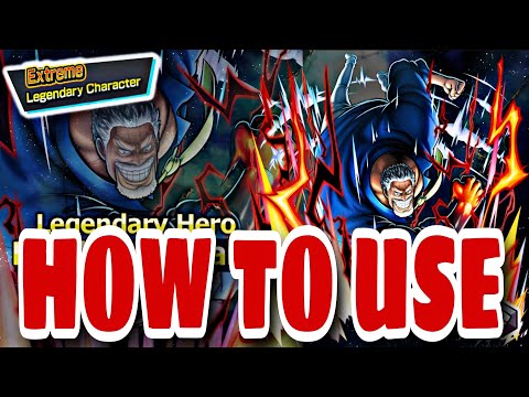 NEW GALAXY IMPACT GARP [How to use] 👊 | One Piece Bounty Rush OPBR