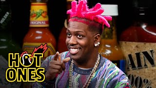 Lil Yachty Takes His Final Form While Eating Spicy Wings | Hot Ones