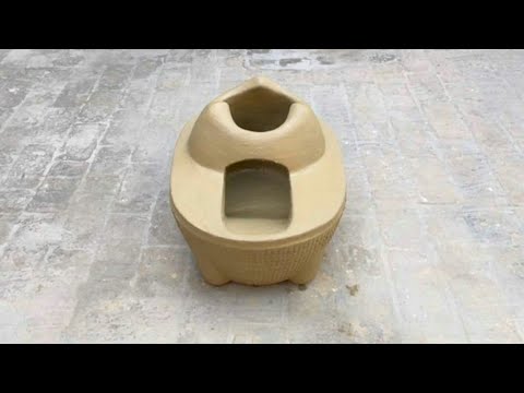 Chulha Banane Ka Tarika | How To Make Chulha At Home | Mitti Ka Chulha | Mud Stove | Clay Stove