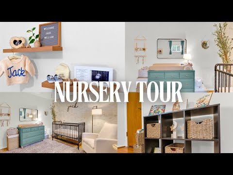 NURSERY REVEAL + DETAILED TOUR | gender neutral, simple, timeless!