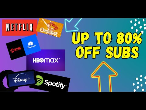 Unlock HUGE Discounts: Legally Get Netflix, Disney+, HBOMax, and Paramount+ for Up to 80% OFF