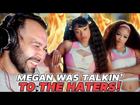 MEGAN ATE THIS BEAT! Megan Thee Stallion - Roc Steady (feat. Flo Milli) [Official Video] | Reaction