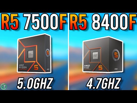 Ryzen 5 7500F vs Ryzen 5 8400F - Difference?