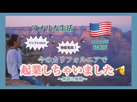 【アメリカ生活】インフレMAX！！今のカリフォルニアで起業しちゃいましたw | 無謀な挑戦 | 2022年最新版|