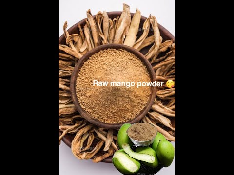 Amchoor and Amchoor Powder homemade recipe