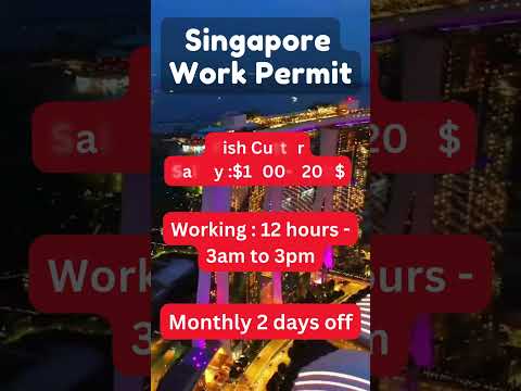 Singapore Work Permit | Singapore Work Visa | Singapore Work Tep