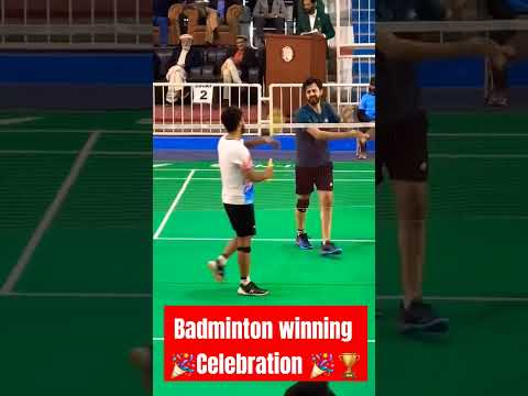 Badminton Winning Celebration #shorts #badminton