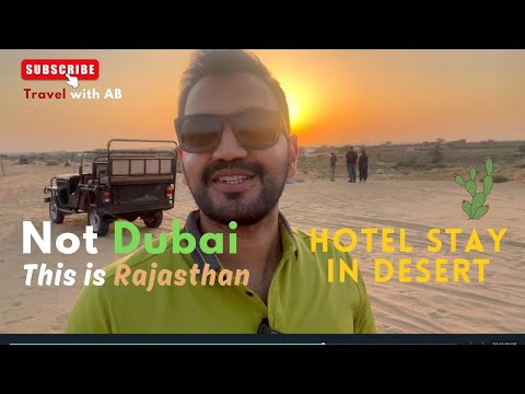 Desert Safari and Stay in Rajasthan's Hidden Gem better than Dubai ? This is real India