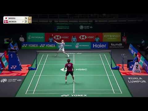 SEMI FINAL | Anders Antinsen (Denmark) Vs Kodai Naraoka (Jepang) | Petronas Malaysia Open 2025