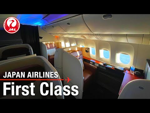 【Extremely 12 Hours】Japan Airlines🇯🇵First Class (Tokyo→New York)