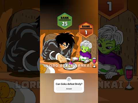 Goku vs. Broly Rank Up