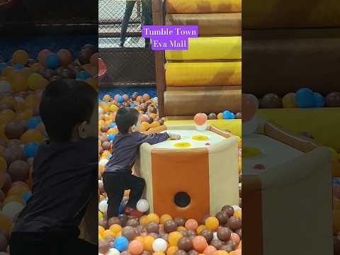 Kids Play Ground | Indoor Games  | Tumble Town Eva Mall #kidsplay