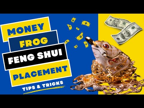 Feng Shui Money Frog Placement and Directions For Wealth & Luck | 3-Legged Money Frog | How To Tips