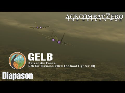 Mission 6: Diapason (Ace Difficult) - Ace Combat Zero Commentary Playthrough #6