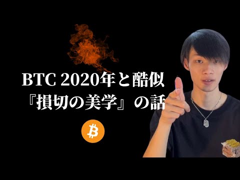 【BTCは2020年と酷似】　『損切の美学』の話をしよう　【仮想通貨・ビットコイン相場分析】