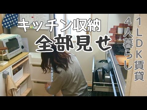 安上がりなキッチン収納お見せします【ズボラ主婦/ルームツアー/vlog/日常】