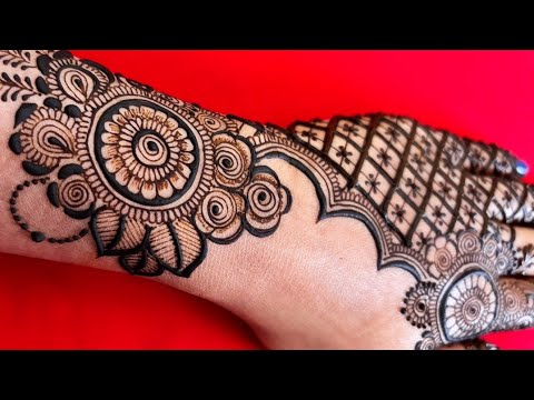 Back Hand stylish mehndi designs for eid  ||simple mehndi ka designs ||henna mehndi designs