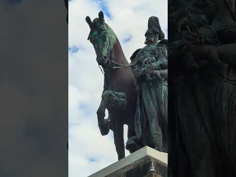 Kaiser Wilhelm Monument - Deutsches Eck - Koblenz #Denkmal #deutschland