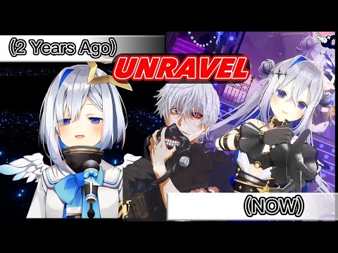 Kanata Amane Insane Unravel Cover From Before & Now...【Hololive】