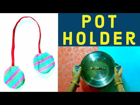 How to Make Pot Holder From Old Socks