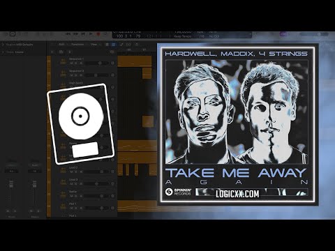 Hardwell, Maddix, 4 Strings - Take Me Away Again (Logic Pro Remake)