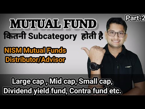 How many types of Mutual Fund| Subcategories| Large Cap fund | Mid cap fund | Dividend yield fund