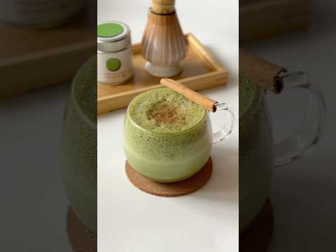 Snickerdoodle Matcha Latte | fall’s spices to keep you warm this season