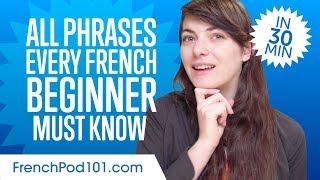 100 Phrases Every French Beginner Must-Know