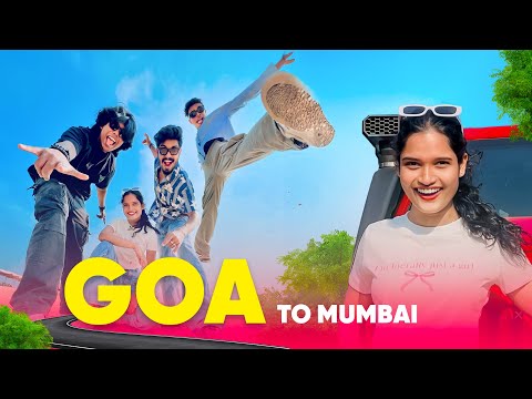 Kerala to GOA Drive 😱 Day 3 : Goa to Mumbai - Chattambees