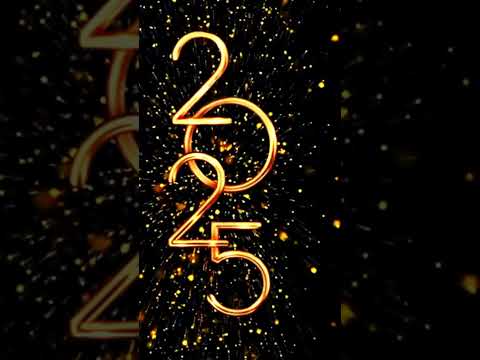 HAPPY NEW YEAR 2025 🤩🤩🤗FREE VIDEO AND MUSIC WITHOUT COPYRIGHT🤩🤩🤩