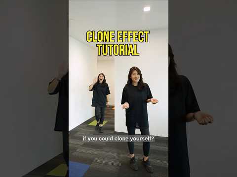 Clone yourself in style! ✨🤩Follow this easy tutorial and give it a try with #inshot ! 🎥👯‍♂️#trend