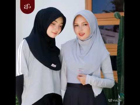 hijab bergo sport pad