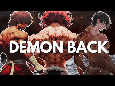 how to achieve an aesthetic back like - BAKI • YUJIRO • TOJI (Demon physique)